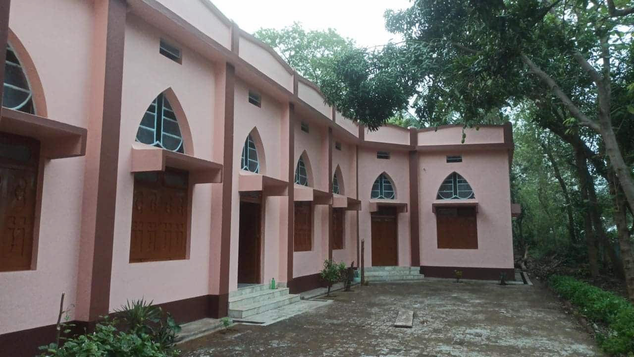Church renovation in progress